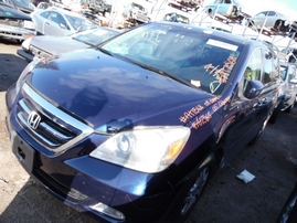 2005 HONDA ODYSSEY EX-L NAVY BLUE 3.5L AT 2WD A17568